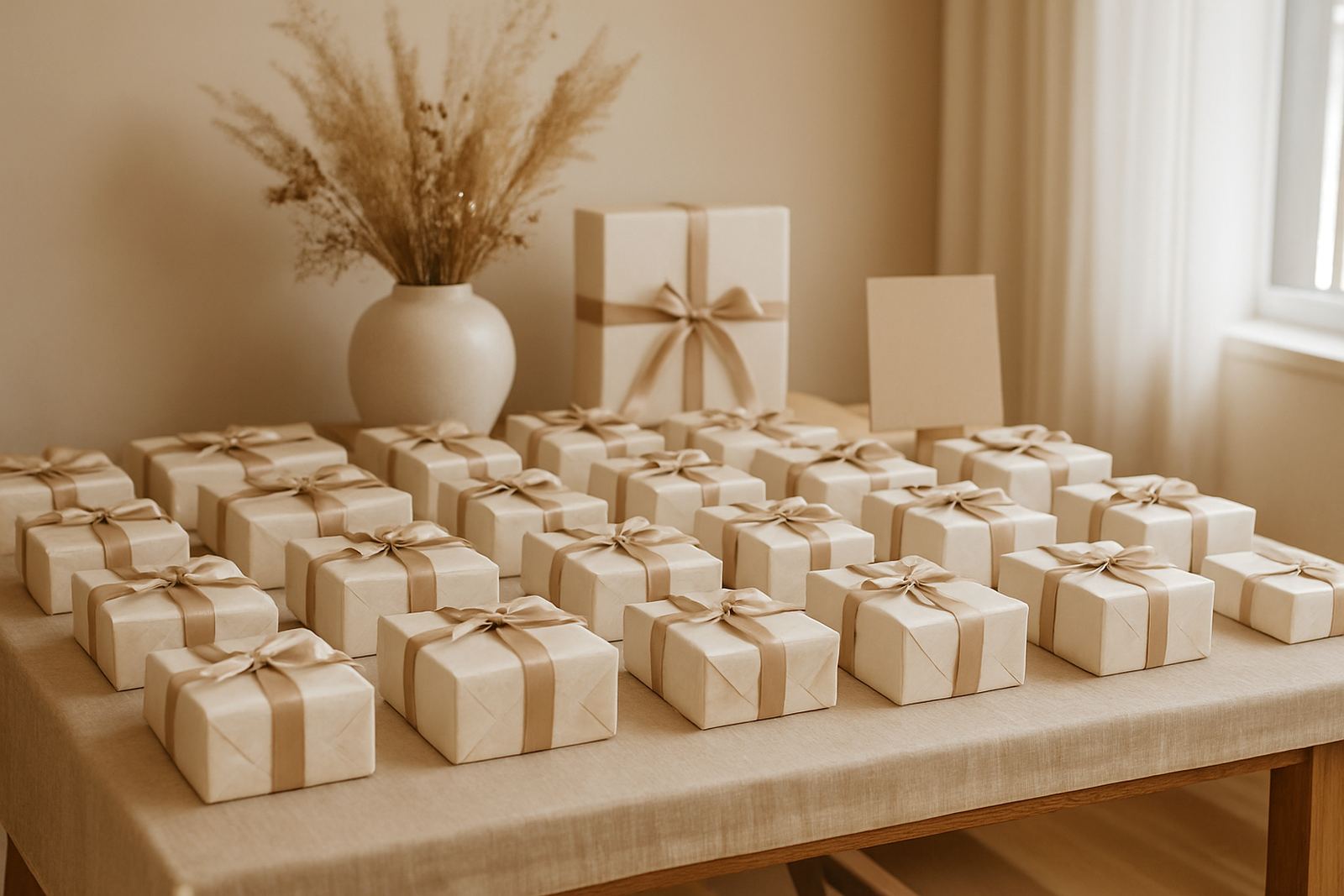Favour Display Ideas