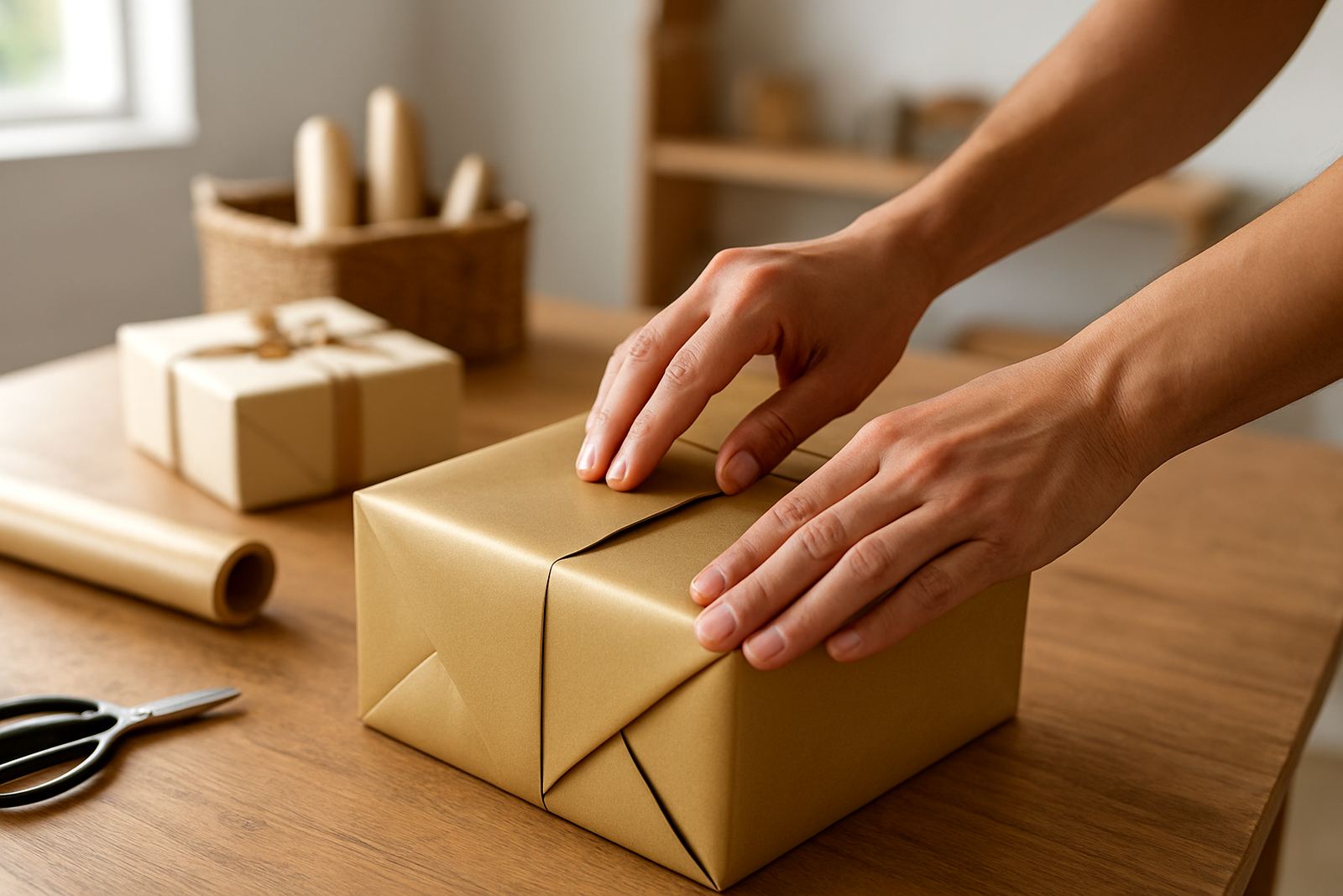 Wrap A Box Neatly